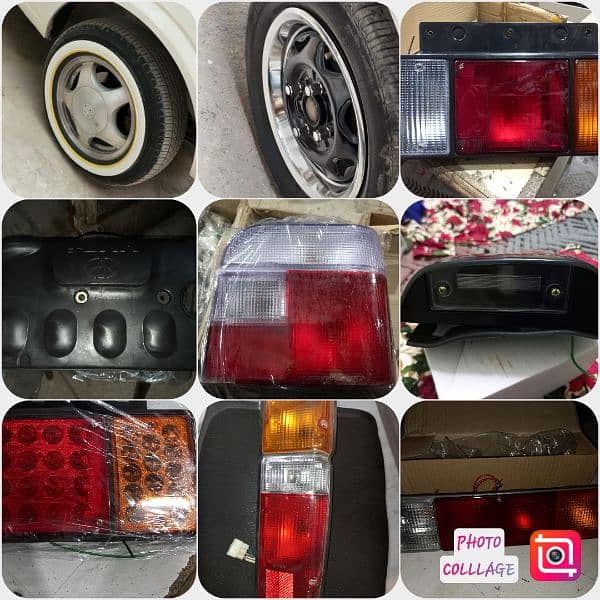 Wheel ring & Rubber+Meharn+Mazda+Hiace+Suzuki jeep Back light 0