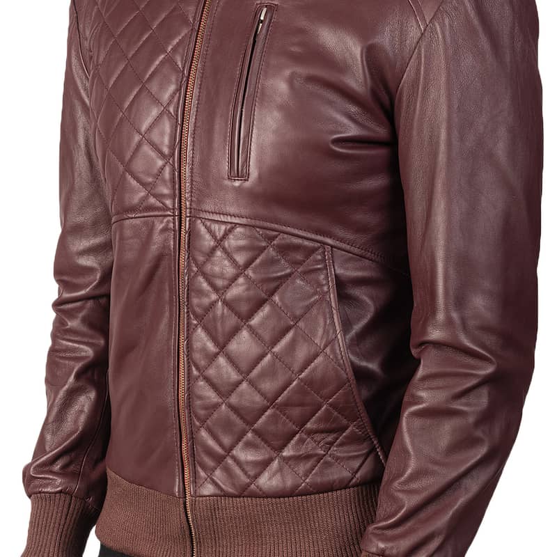 Samsung Black Rebel leather jacket for men The Classic SNAP BUTTON 3