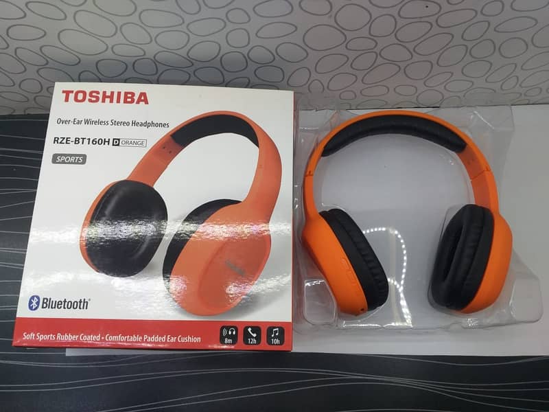 TOSHIBA wireless headphone RZE-BT160H 7