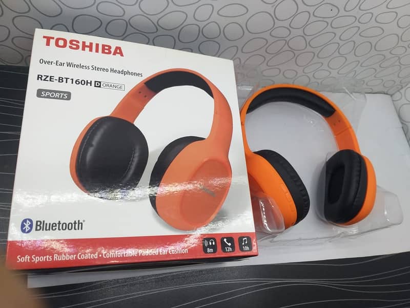 TOSHIBA wireless headphone RZE-BT160H 9