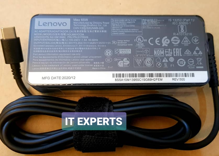 Lenovo Laptop Charger Original Box Pulled Thinkpad Legion Ideapad etc 8