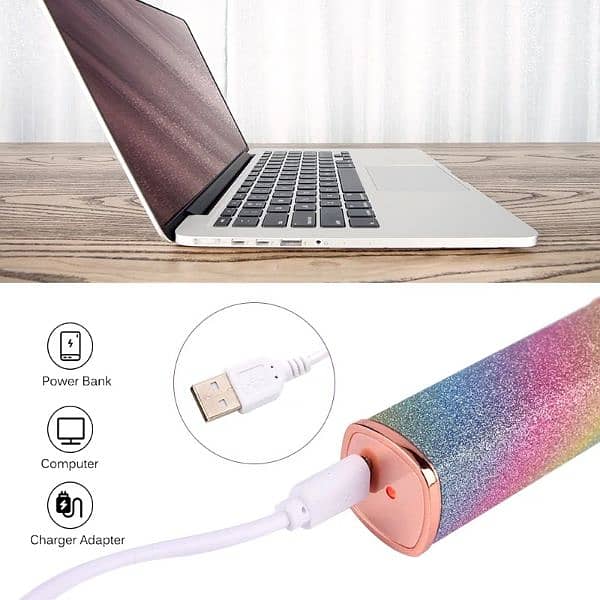 Rechargeable Gilitter blawless Rainbow 2 in 1 Women Hair Remover 3