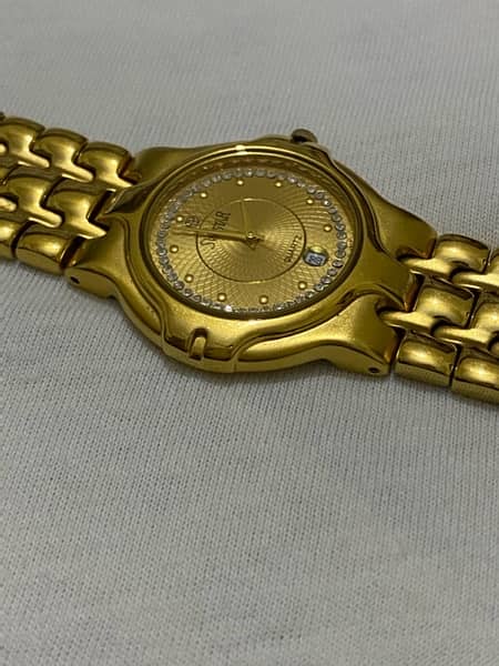 Swistar 18k gold electroplated watch 2