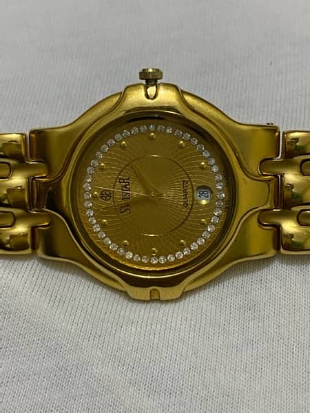 Swistar 18k sale gold plated price