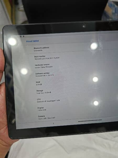 Lenovo tab M10 x605f 3gb ram 32gb rom 3