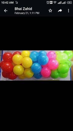 tent house balls 50 pices pack