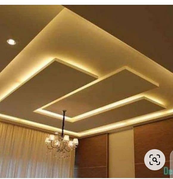 POP Ceiling/Pvc Wall Paneling Roof Ceiling/Gypsum Ceiling/ 4
