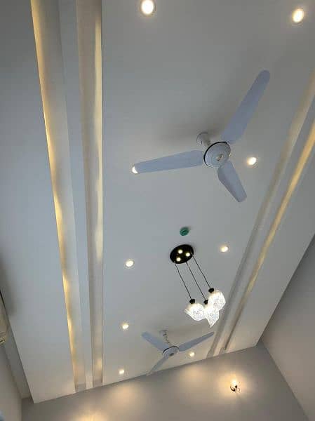 POP Ceiling/Pvc Wall Paneling Roof Ceiling/Gypsum Ceiling/ 8