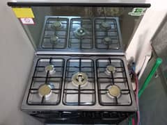 Cooking Range with 5 Golden Burners