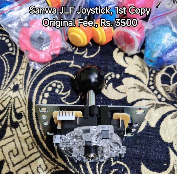 Arcade Joystick Gamepad Sanwa Crown Imported Accessories 8