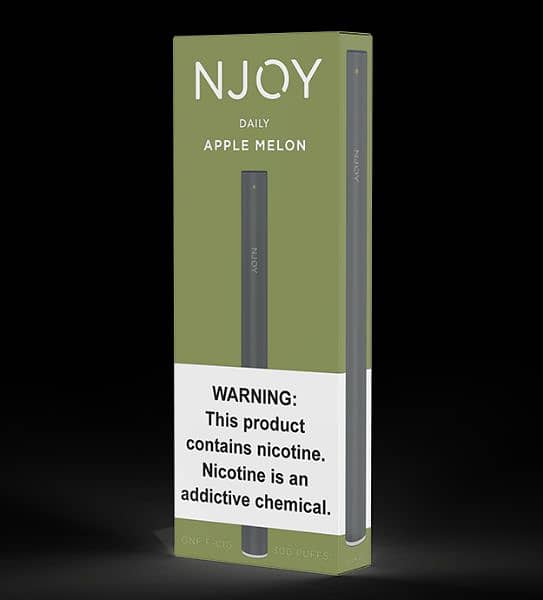 Njoy Disposable Apple Mellon 0