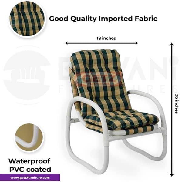 Garden chair | Outdoor Rattan Furniture  | UPVC outdoor chair | chair 1