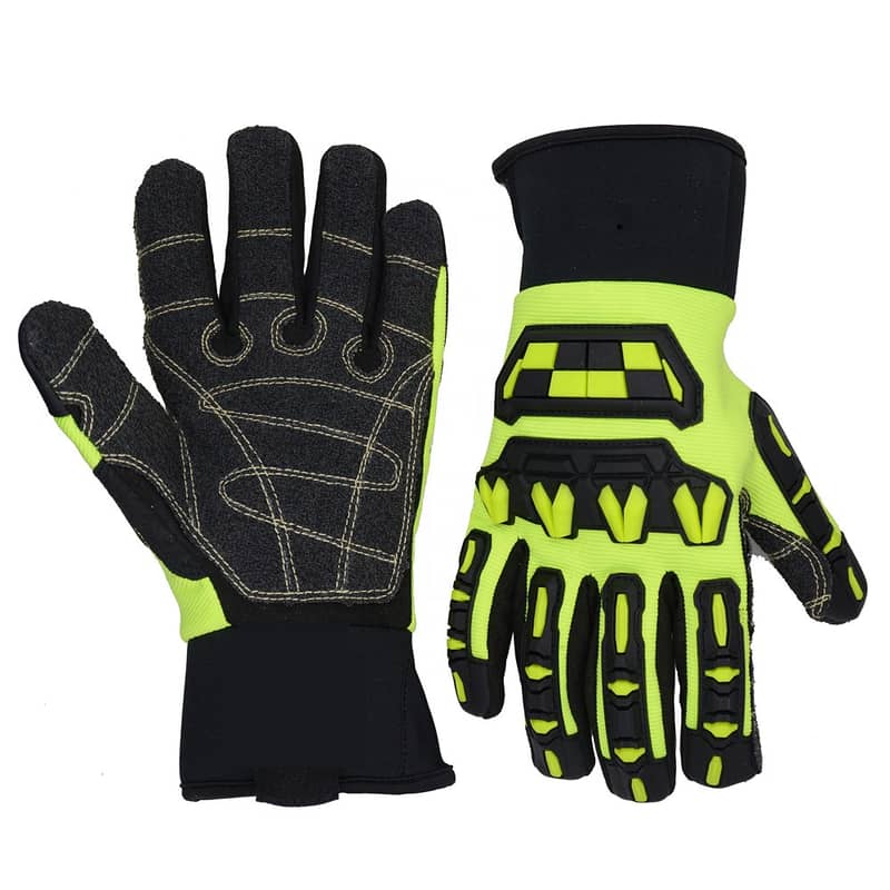 Suzuki Car oil gloves Anti Abrasion Mechanic Gloves Nitrile Palm Mecha 2
