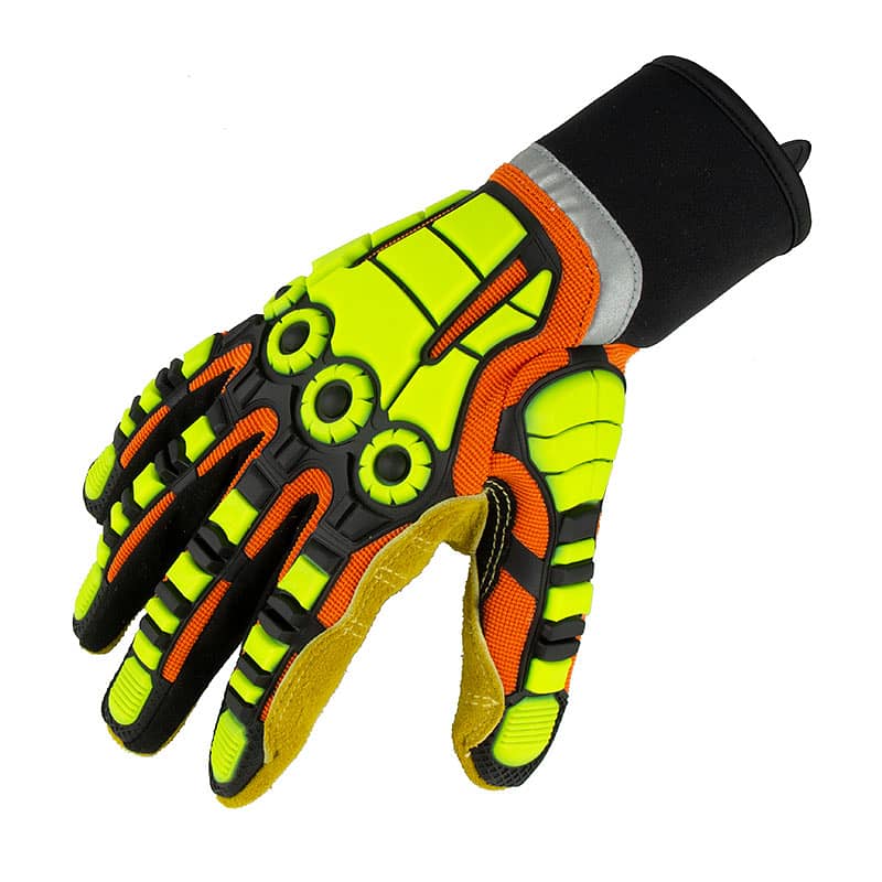 Suzuki Car oil gloves Anti Abrasion Mechanic Gloves Nitrile Palm Mecha 6