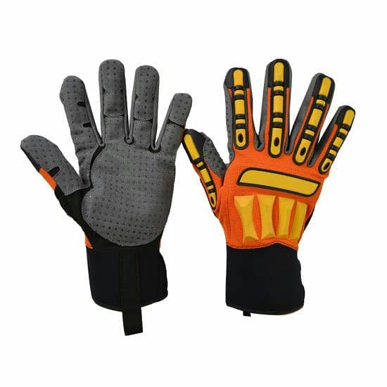 Suzuki Car oil gloves Anti Abrasion Mechanic Gloves Nitrile Palm Mecha 7