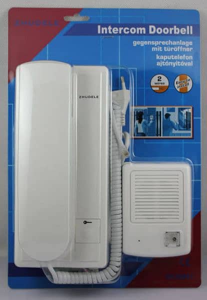 RL audio intercom for home security with lock access control 0