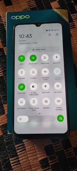 Oppo Reno 3 Complete box charger 1