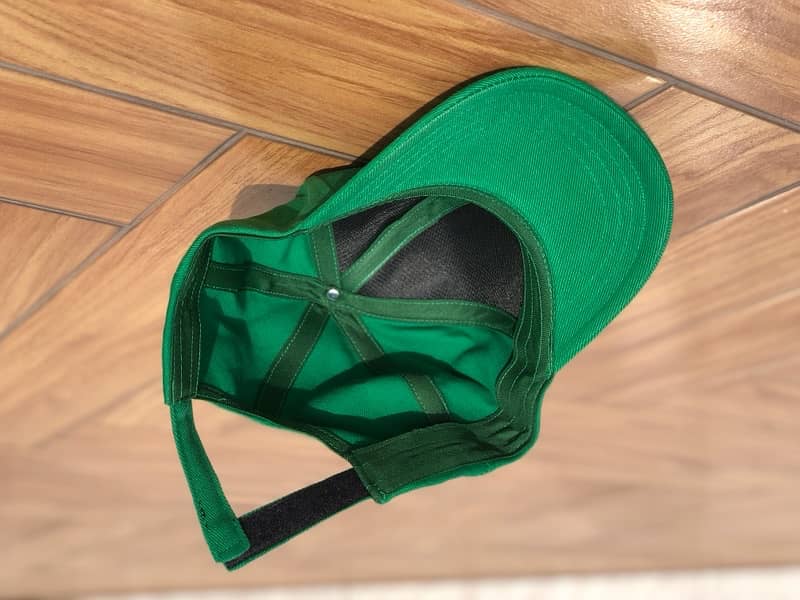 Green P Cap Green Hat in Green 2