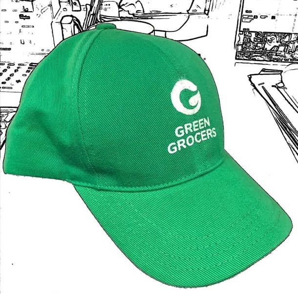 Green P Cap Green Hat in Green 3
