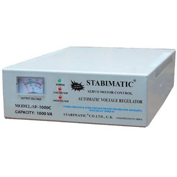 stabilizer Servo Motor 1kva upto 900kva Power Age Stabimatic  Brand 1