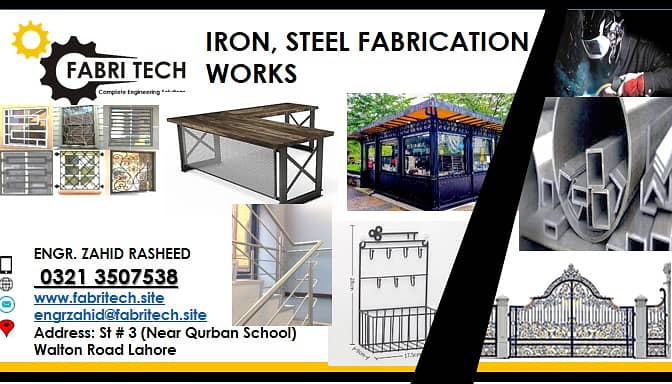 Iron Steel Gate, Grills, Steel Railing Fiber, Structure, Maintenance 5
