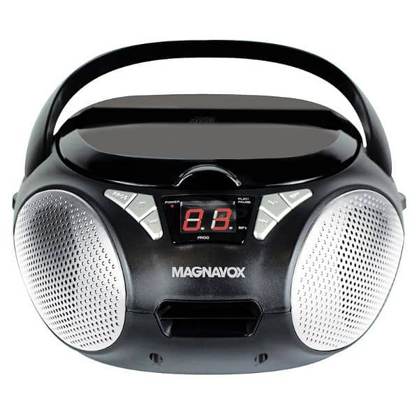 Magnavox Stereo boombox with Bluetooth CD CD-R/CD-RW AM/FM Radio AUX 1