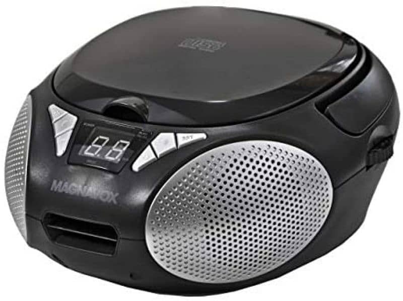 Magnavox Stereo boombox with Bluetooth CD CD-R/CD-RW AM/FM Radio AUX 11