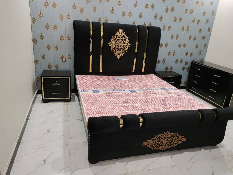 Bedset Latest& beautiful (home delivery available)Whatsapp 03117909944 6