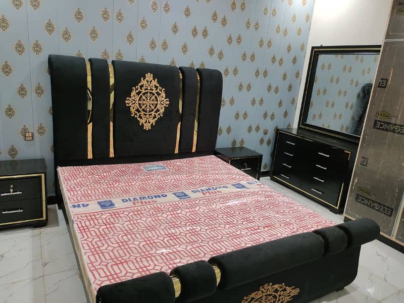 Bedset Latest& beautiful (home delivery available)Whatsapp 03117909944 7