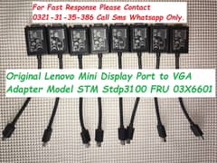 original lenovo mini displayport to vga adapter
