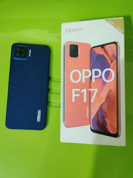 OPPO F17  (8/128) ORIGINAL WITH BOX 0