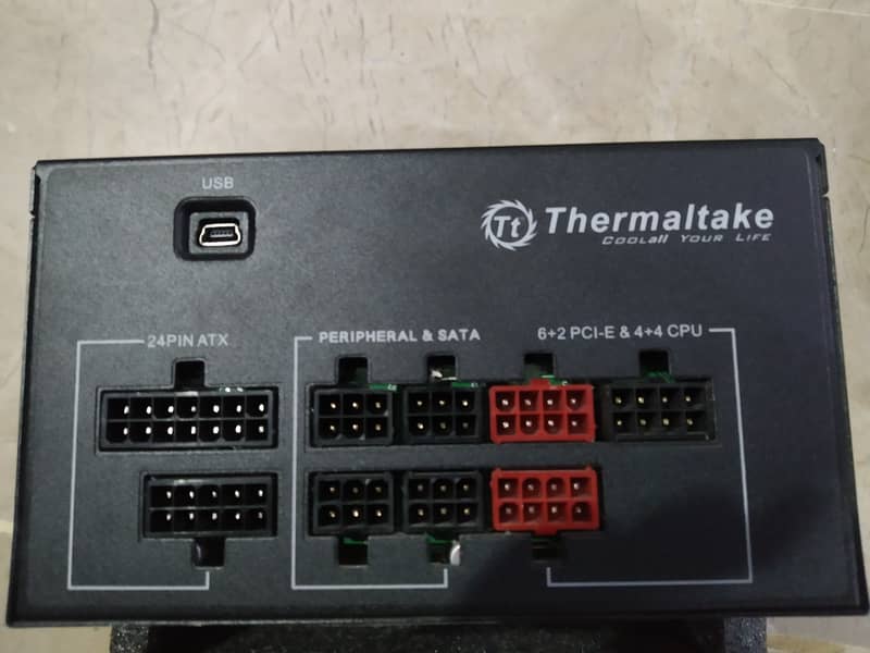 Thermaltake, Gaming Power Supply, 750W Gold 5