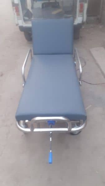 stretcher trolley patient transfer mobile stretcher mount 5" wheels 7