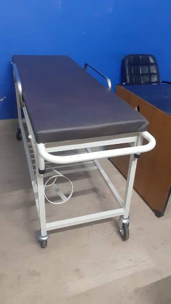 stretcher trolley patient transfer mobile stretcher mount 5" wheels 8