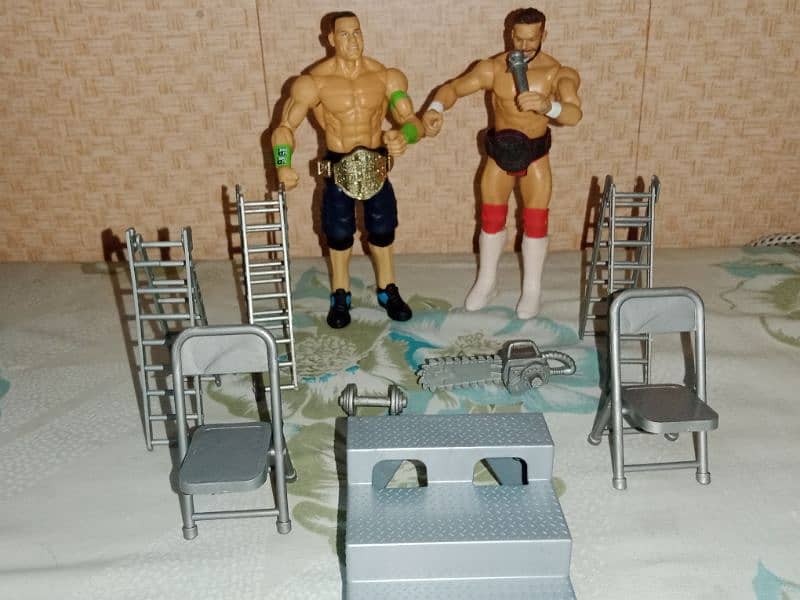 WWE Wrestling Authentic Mattel Figure Set 1