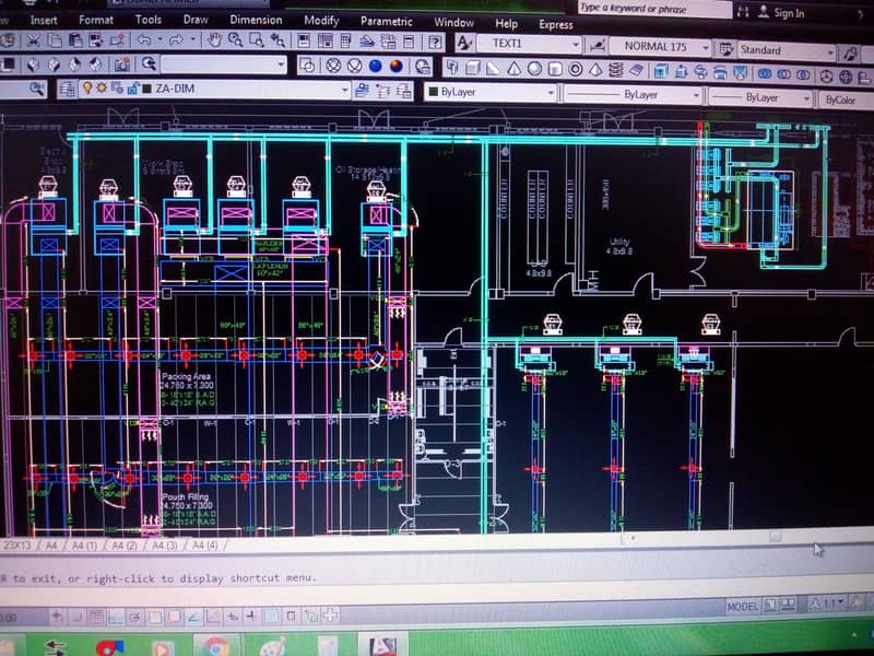 Autocad drawing services 1