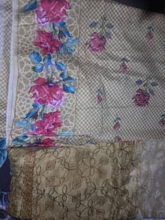 original bareeza  embroidered  shirt 3 meter