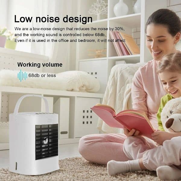 12V PORTABLE RECHARGEABLE AIR COOLER HUMIDIFIER 3
