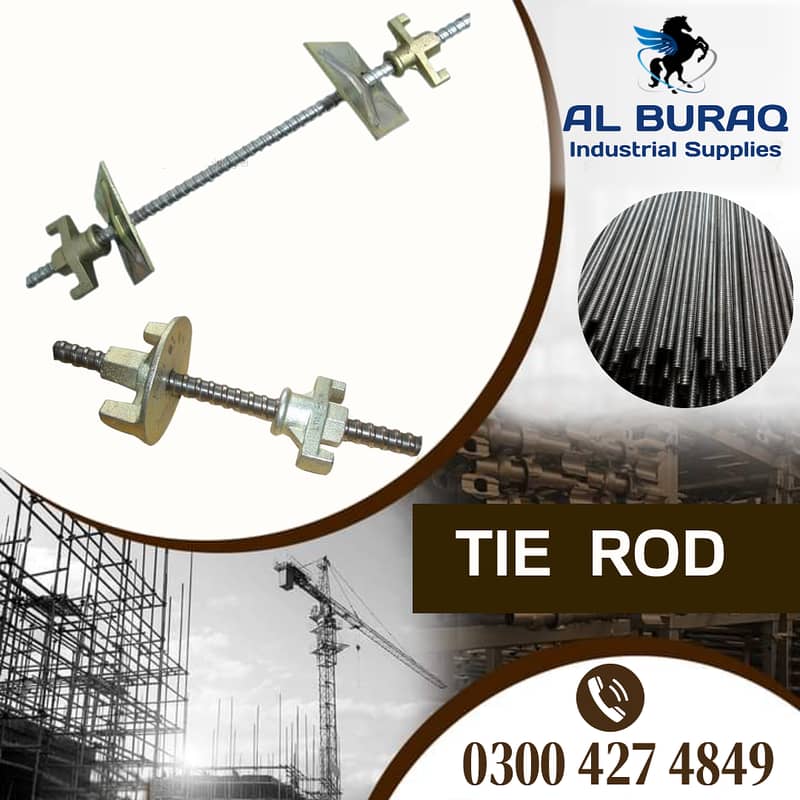 Scaffolding Accessories Tie Rod, planks, Clamps,jack,Shikanja 1