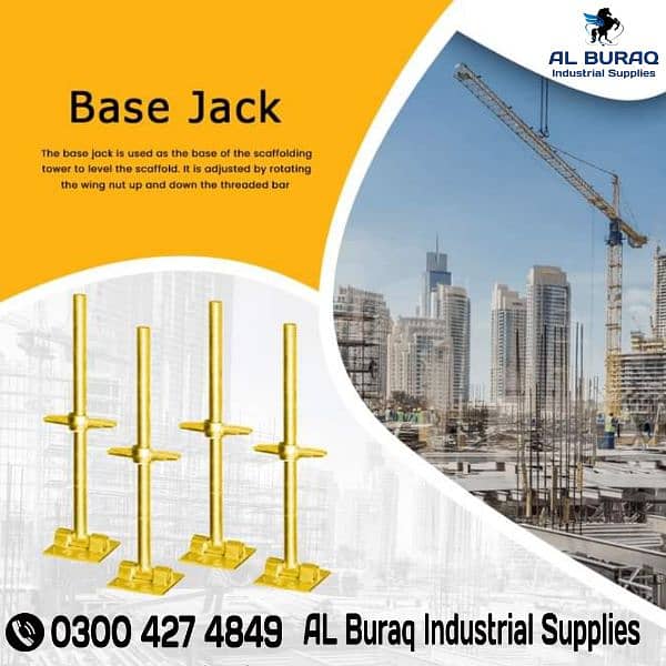 Scaffolding Accessories Tie Rod, planks, Clamps,jack,Shikanja 12