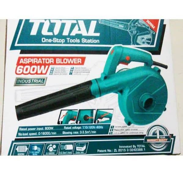 New) TOTAL Aspirator Blower - 600-Watt in Pakistan 2