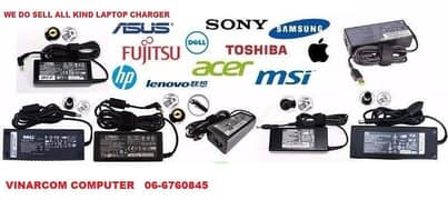 Laptop charger dell hp lenovo acer Toshiba