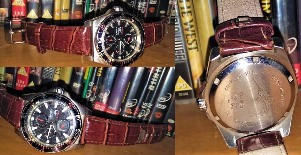 Casio chronograph wr clearance 200m