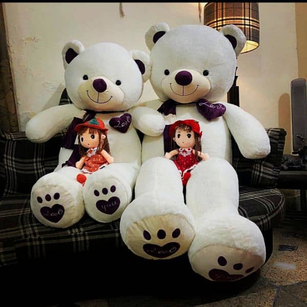 Tedy bears Gaint size imported fluffy Best gift for kids/love once 3