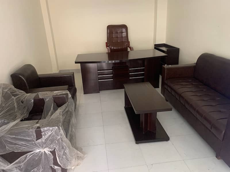 Office table,sofa set,office chair for details. whatsApp. 0300.9059052 5