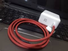 OnePlus 9 pro 65w charger with cable 100% original box pulled