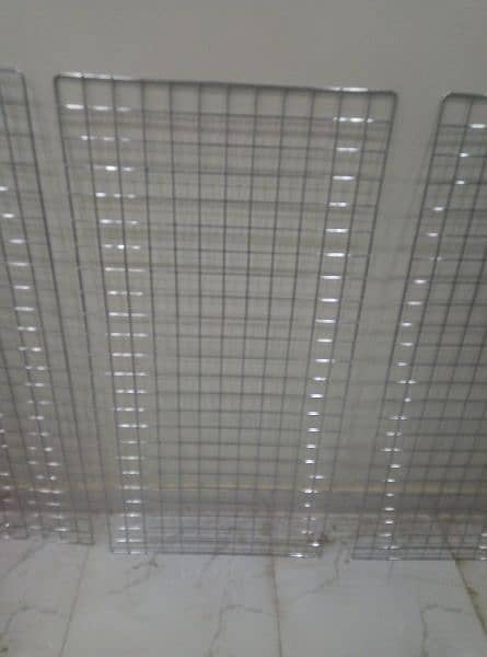 stainless steel Jali with Stainless steel hangers 5
