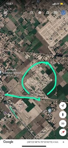 7 marla plot for Sale in Indus Town
