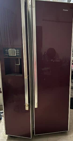 Haier Double door Fridge excellent condition 4