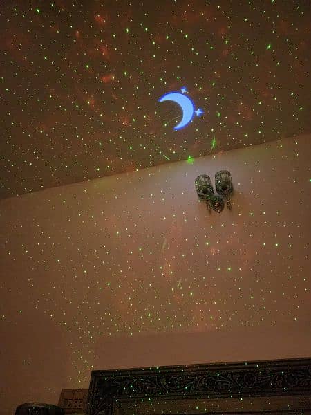 laser projector, wifi ,Alexa elegant texture,galaxy version. projector 4